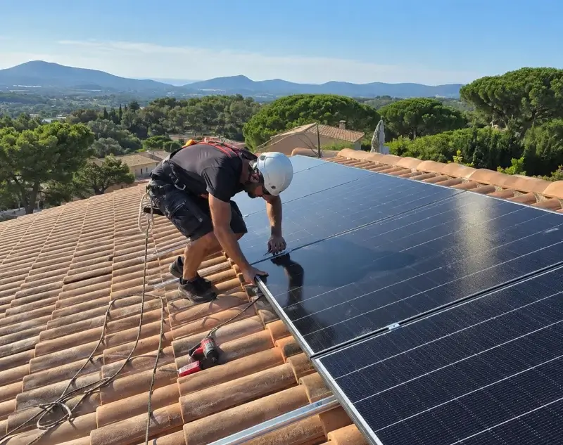 Installateur panneaux solaires Chantemerle-les-Blés — pose photovoltaïque sur toiture