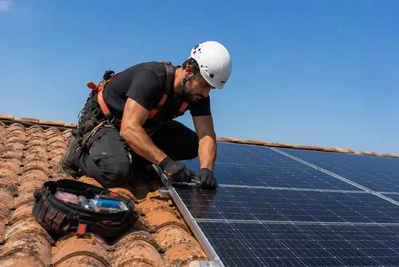 Maintenance et monitoring de panneaux solaires à Chantemerle-les-Blés